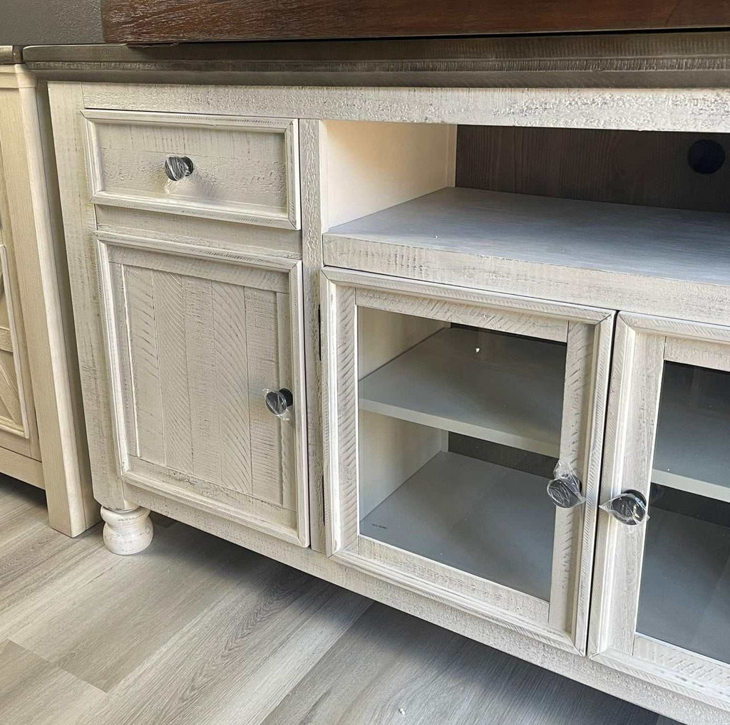 Havalance Two-tone Extra Large TV Stand