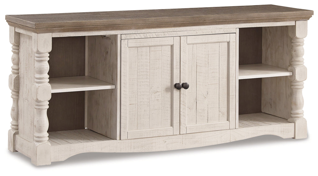 Havalance Weathered Gray & Vintage White 67" TV Stand