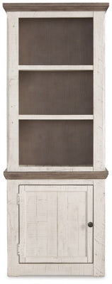 Havalance Weathered Gray & Vintage White Entertainment Center Units