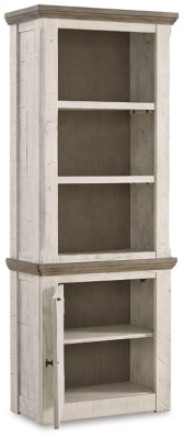 Havalance Weathered Gray & Vintage White Entertainment Center Units