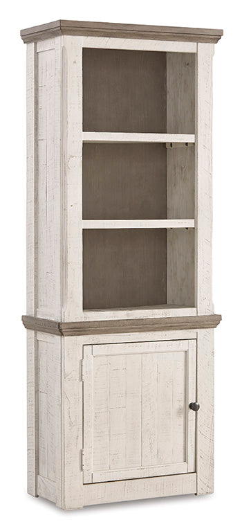Havalance Weathered Gray & Vintage White Entertainment Center Units