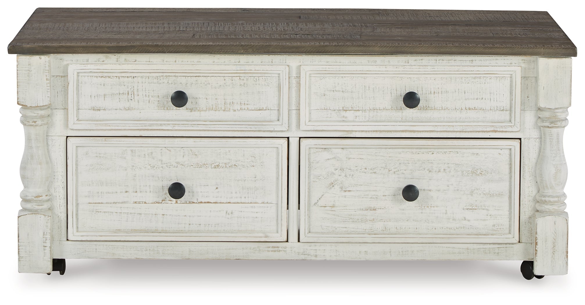 Havalance White/Gray LiftTop Coffee Table