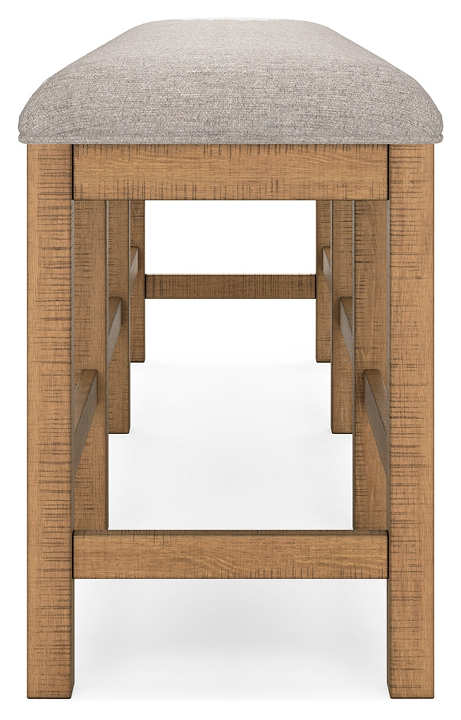 Havonplane Brown Counter Height 72" Dining Bench