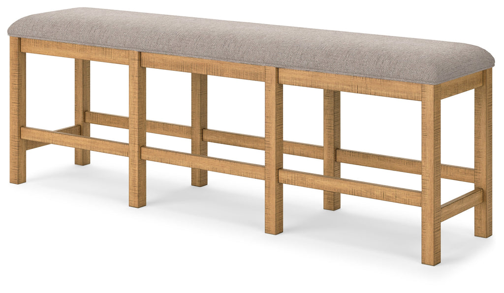 Havonplane Brown Counter Height 72" Dining Bench