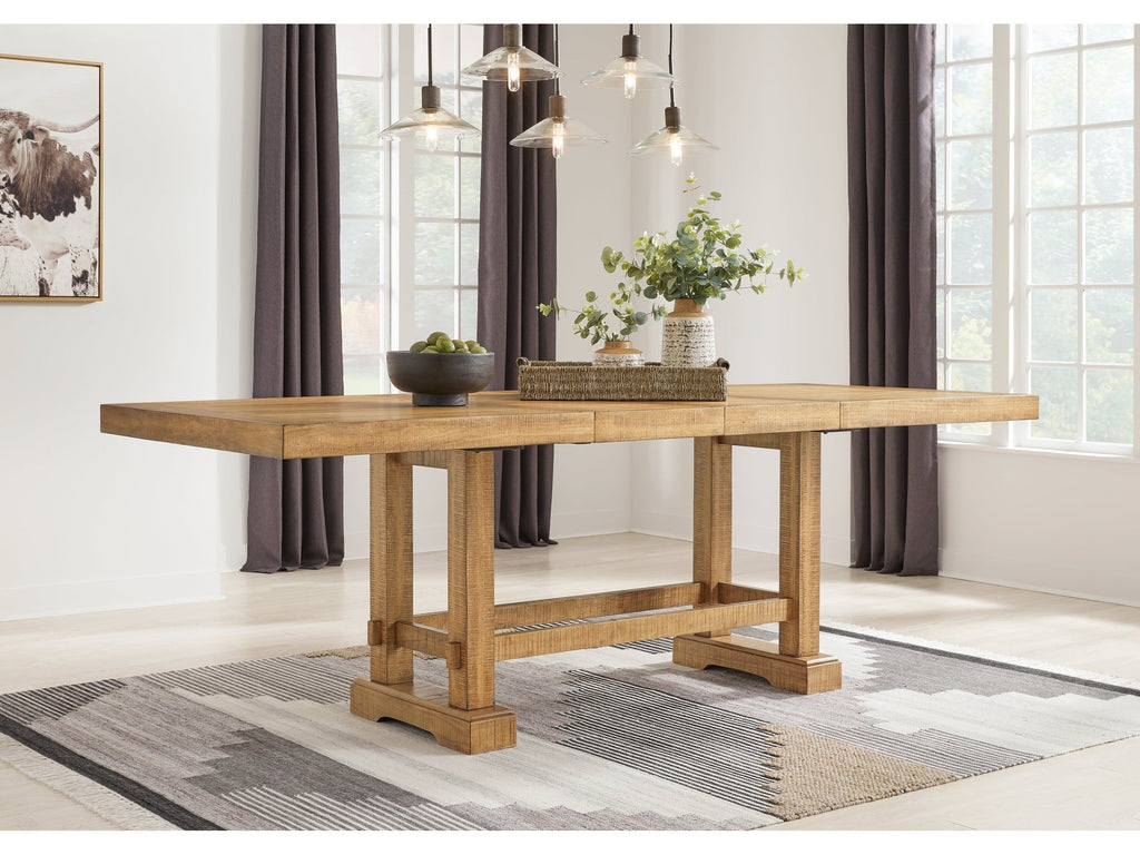 Havonplane Brown Counter Height Dining Extension Table