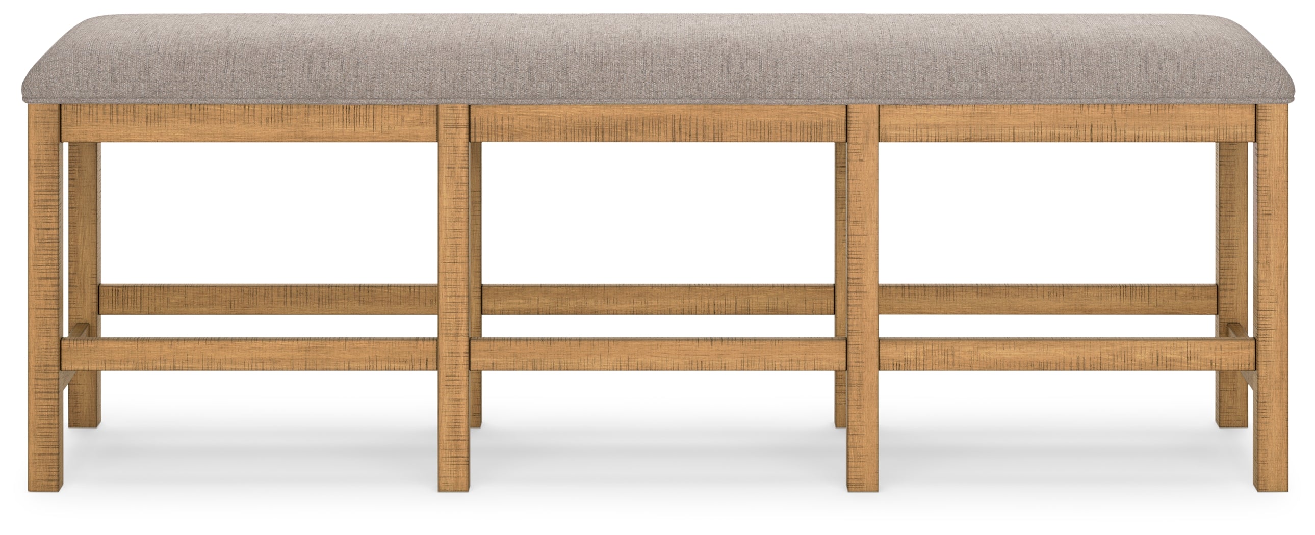 Havonplane Brown Counter Height Dining Table, 6 Barstools and Bench