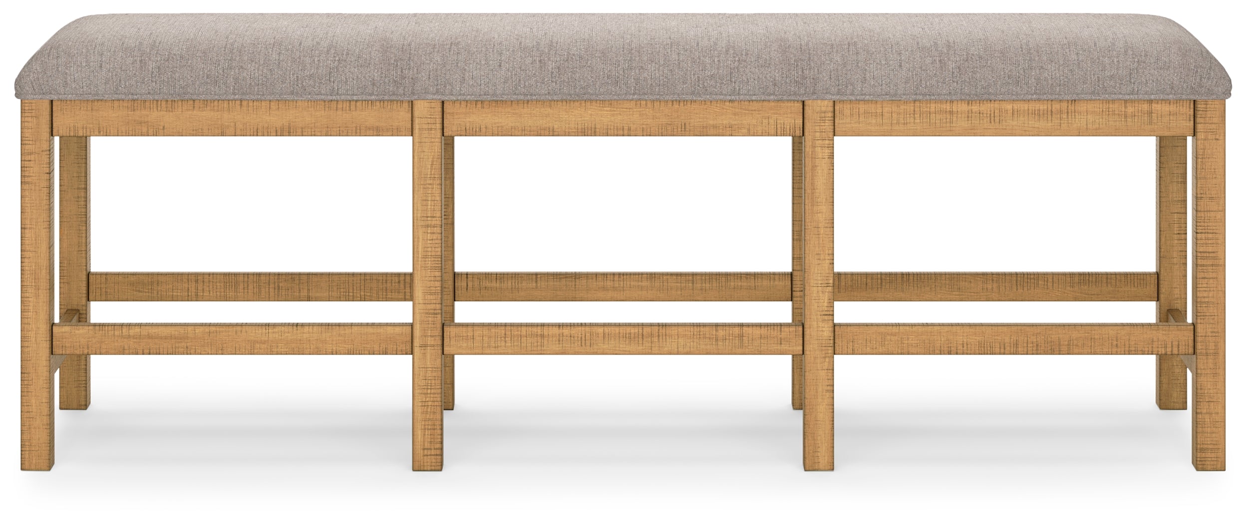 Havonplane Brown Counter Height Dining Table, 6 Barstools and Bench