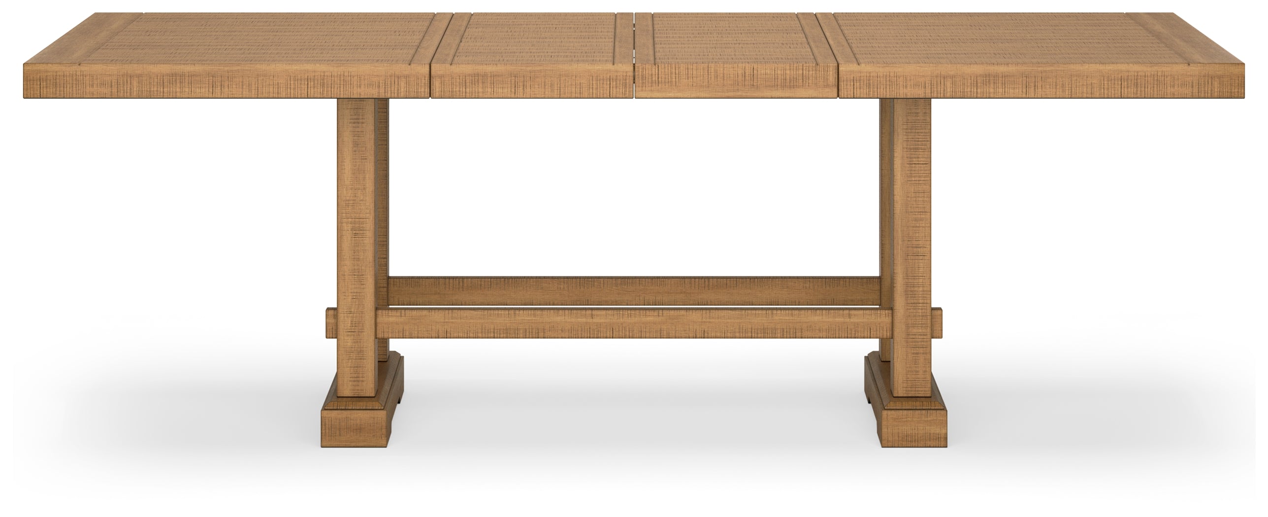 Havonplane Brown Counter Height Dining Table, 6 Barstools and Bench