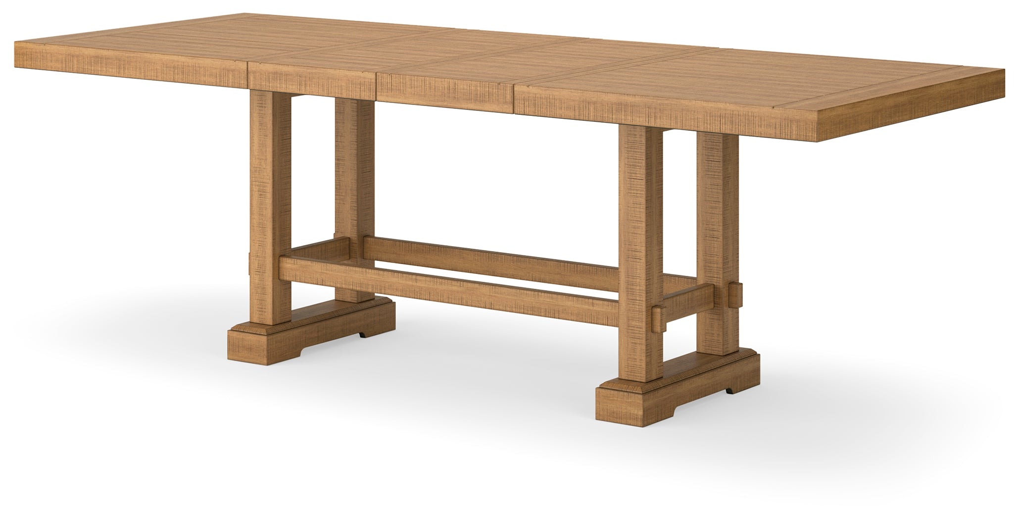 Havonplane Brown Counter Height Dining Table, 6 Barstools and Bench