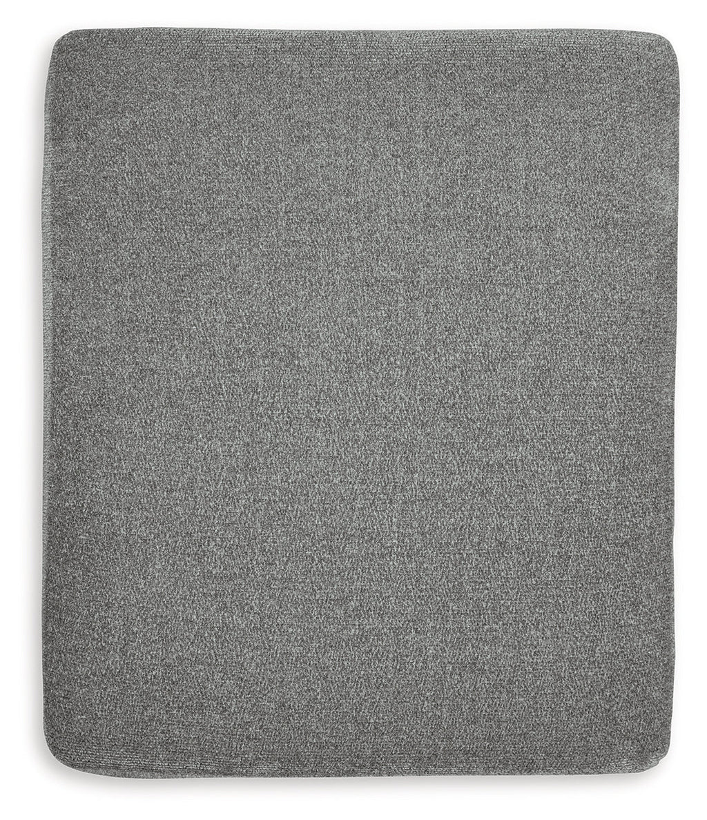 Hazela Charcoal Chair and Ottoman