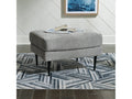 Hazela Charcoal Ottoman