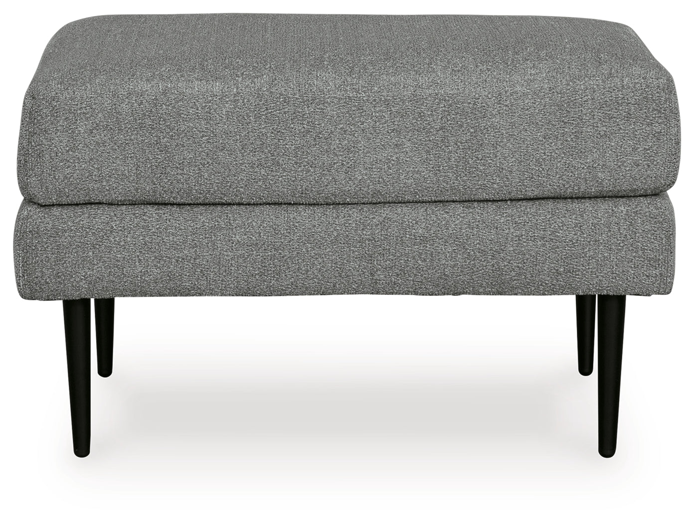 Hazela Charcoal Ottoman