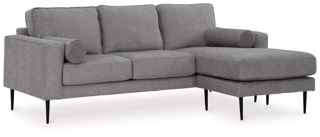 Hazela Charcoal Sectional Sofa