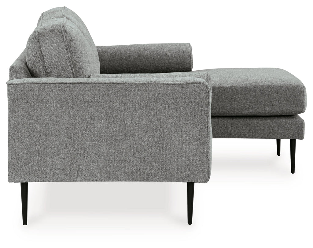 Hazela Charcoal Sectional Sofa