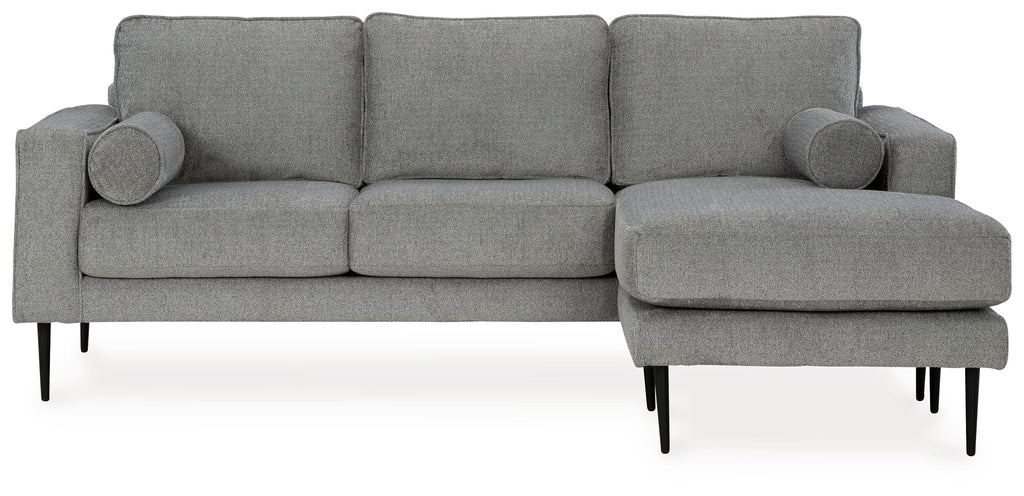 Hazela Charcoal Sectional Sofa