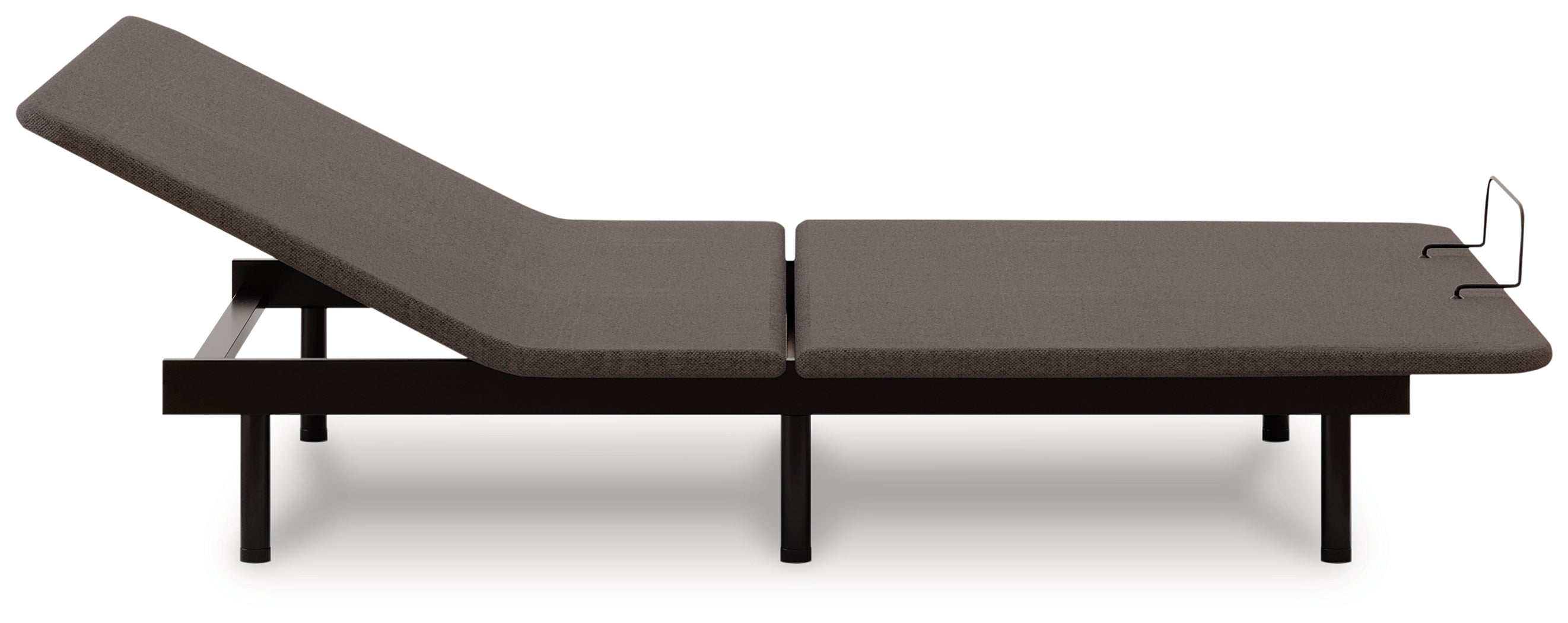 Head/Foot Model - Good Charcoal Gray Full Adjustable Head Base