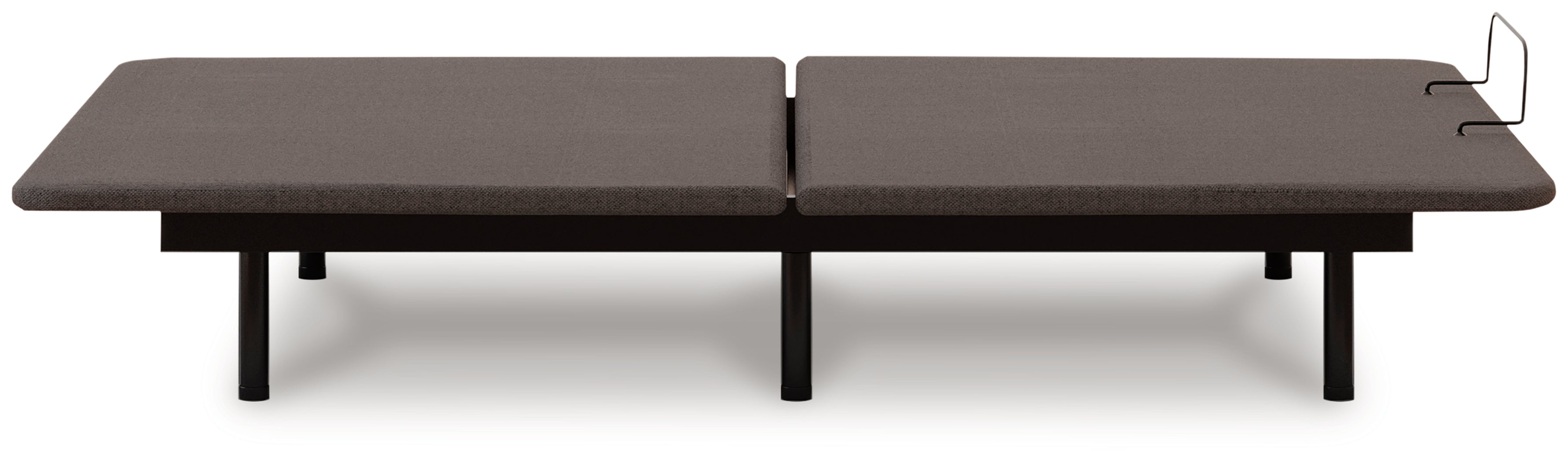 Head/Foot Model - Good Charcoal Gray Queen Adjustable Base