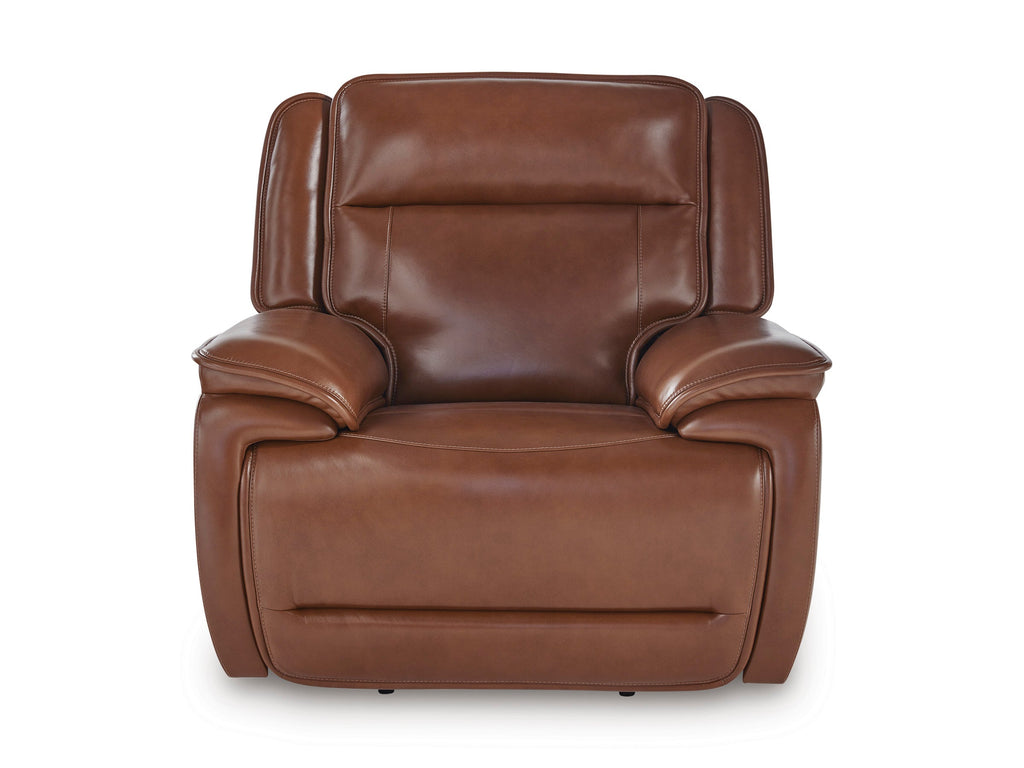 Healy Pier Chocolate Power Recliner