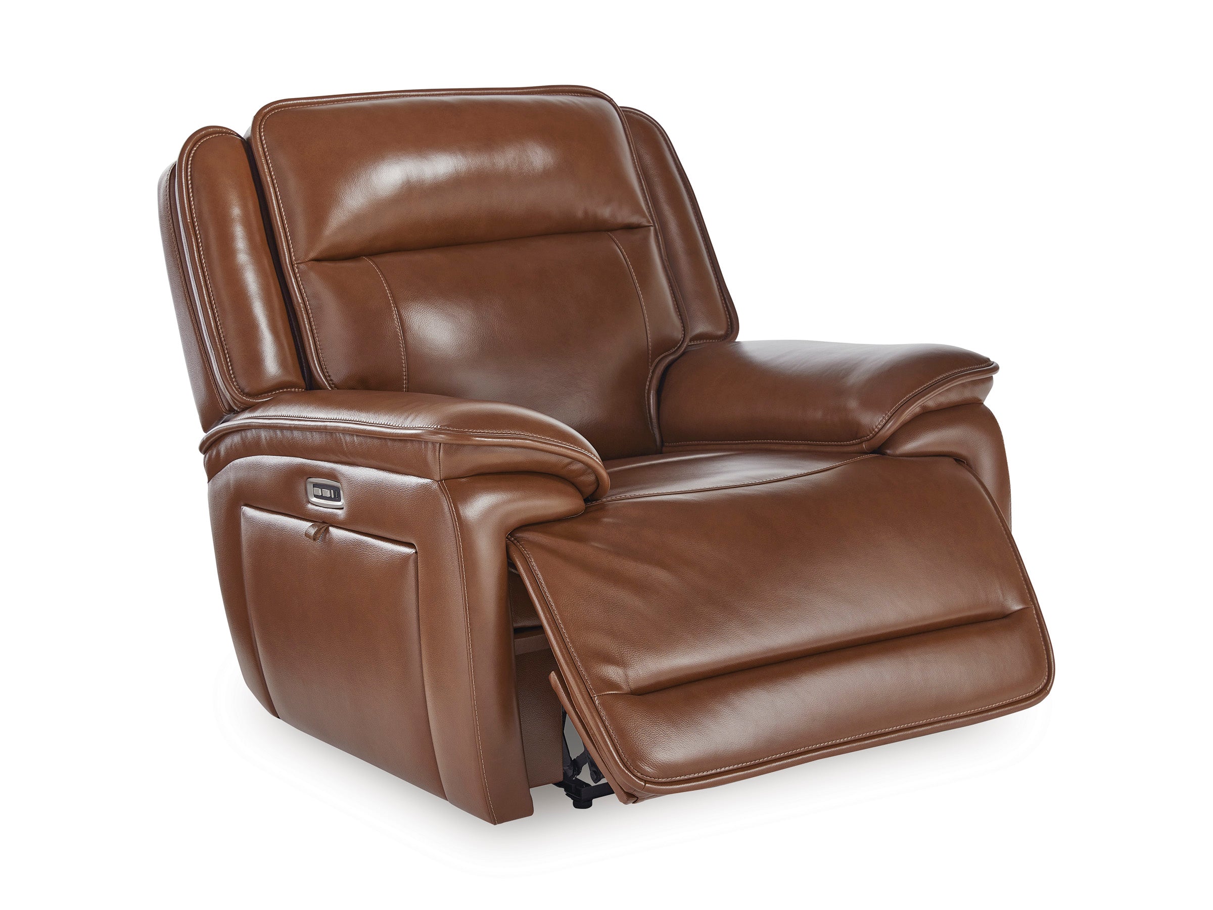 Healy Pier Chocolate Power Recliner