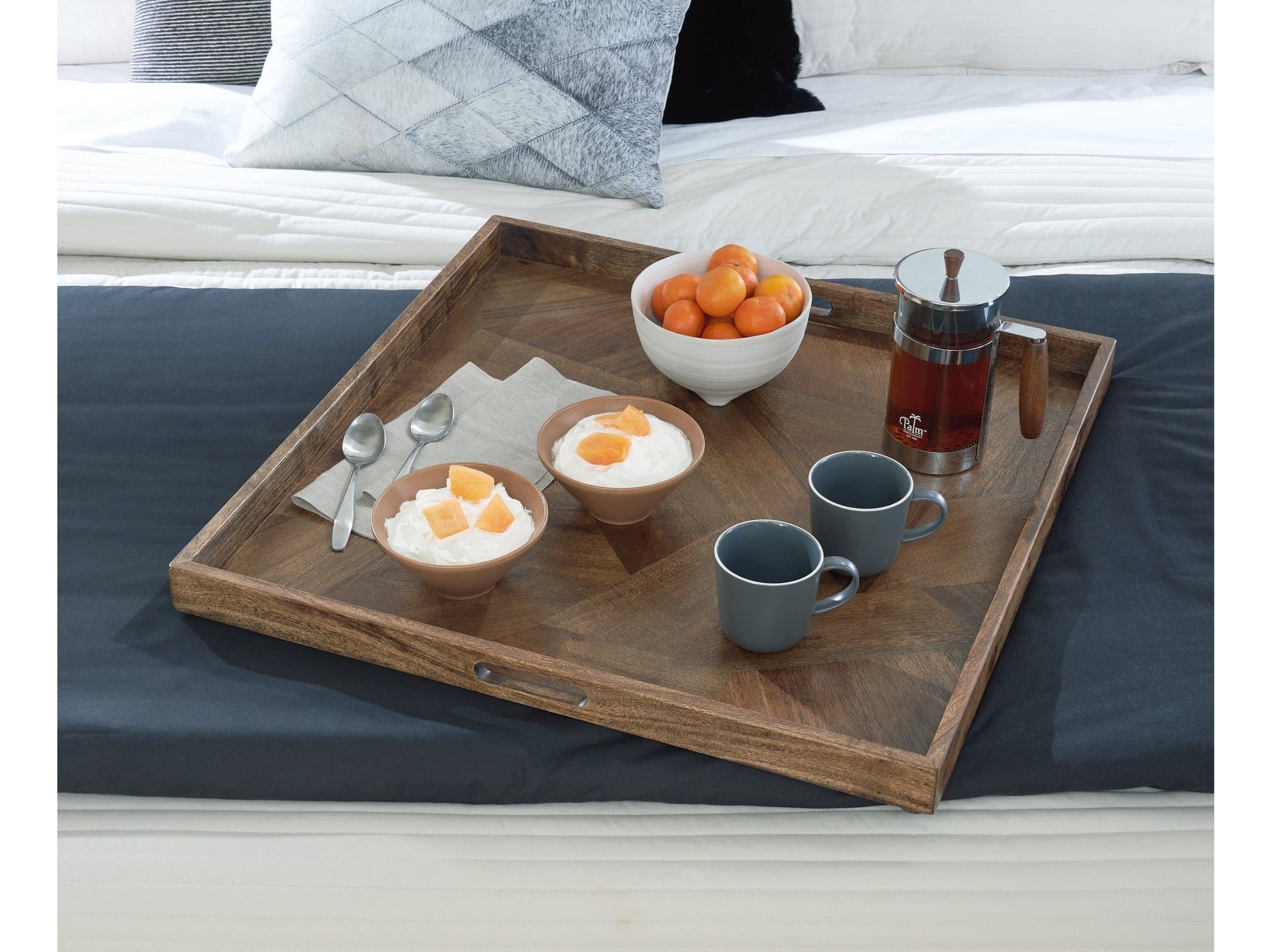 Heddford Brown Tray