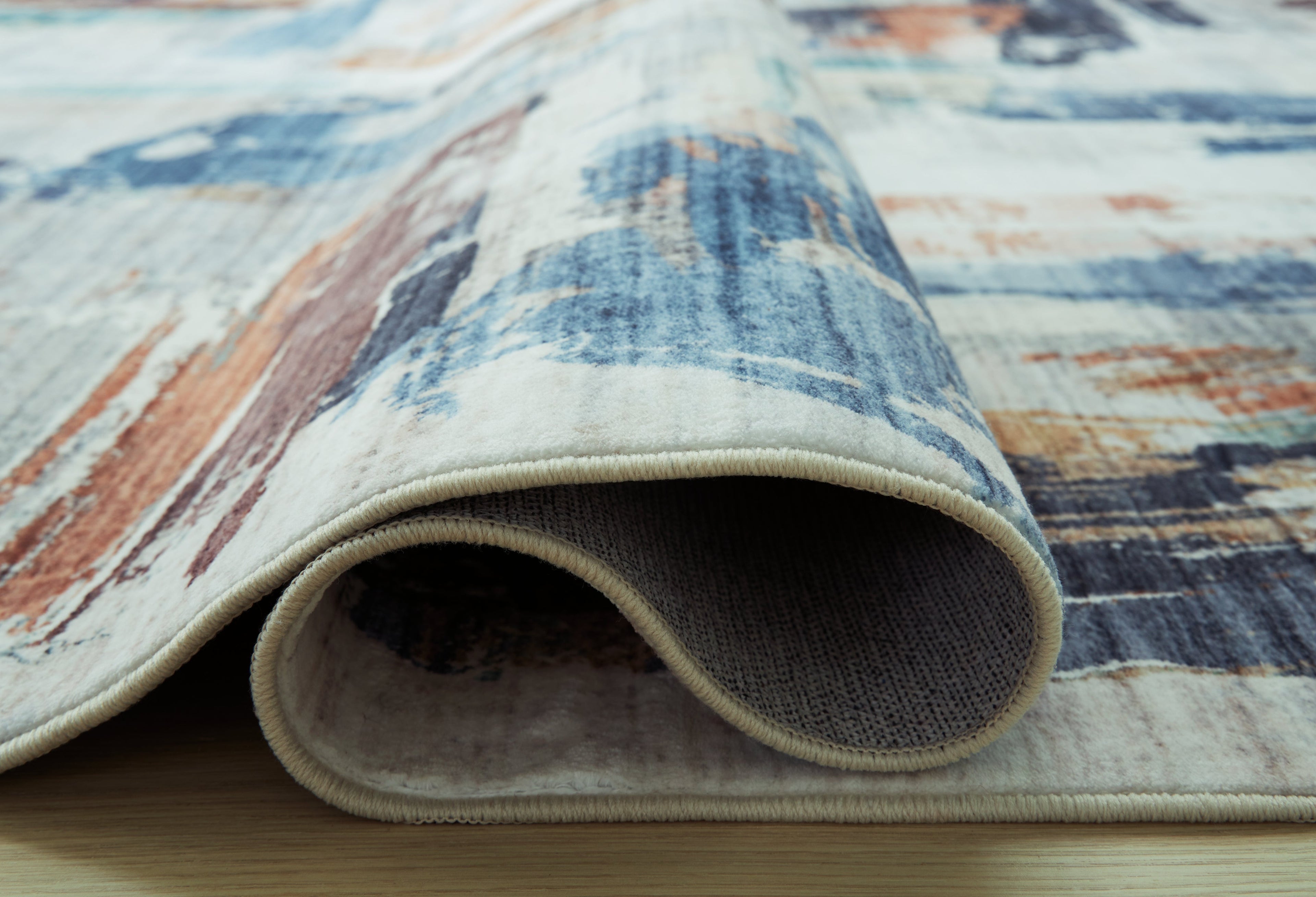 Hessland Multi 8' x 10' Washable Rug