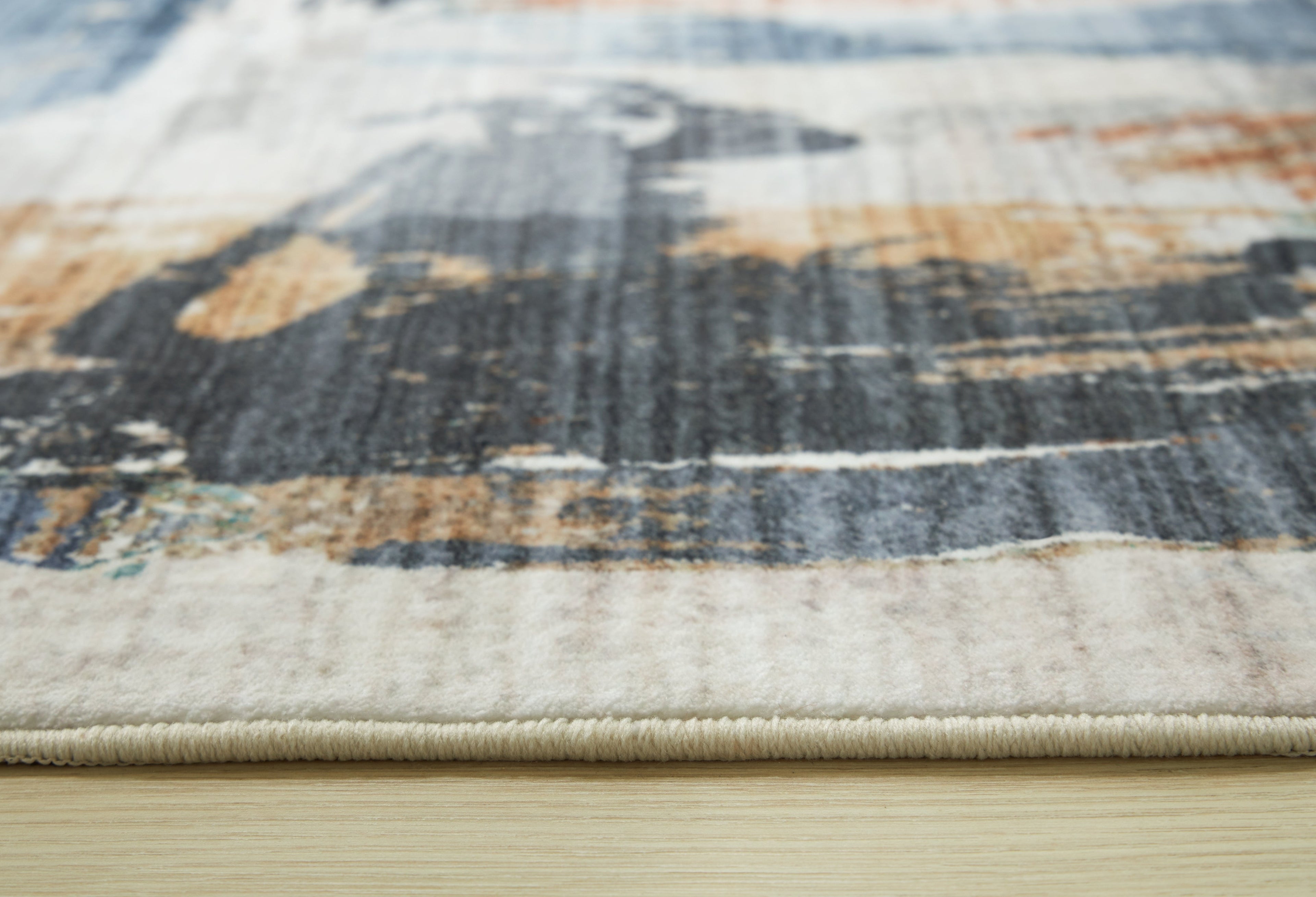 Hessland Multi 8' x 10' Washable Rug