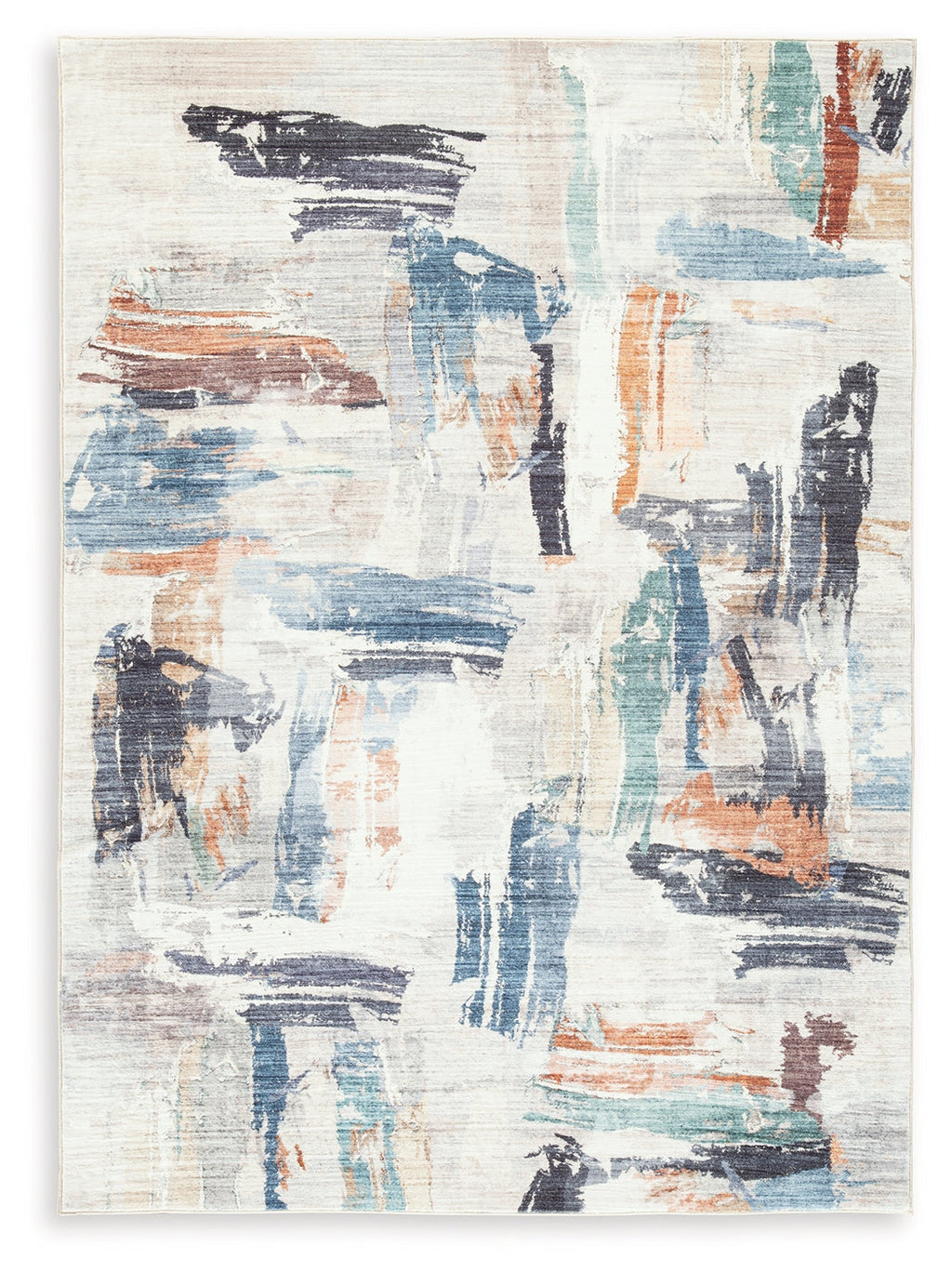 Hessland Multi 8' x 10' Washable Rug