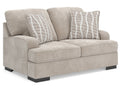 High Profile Taupe Loveseat
