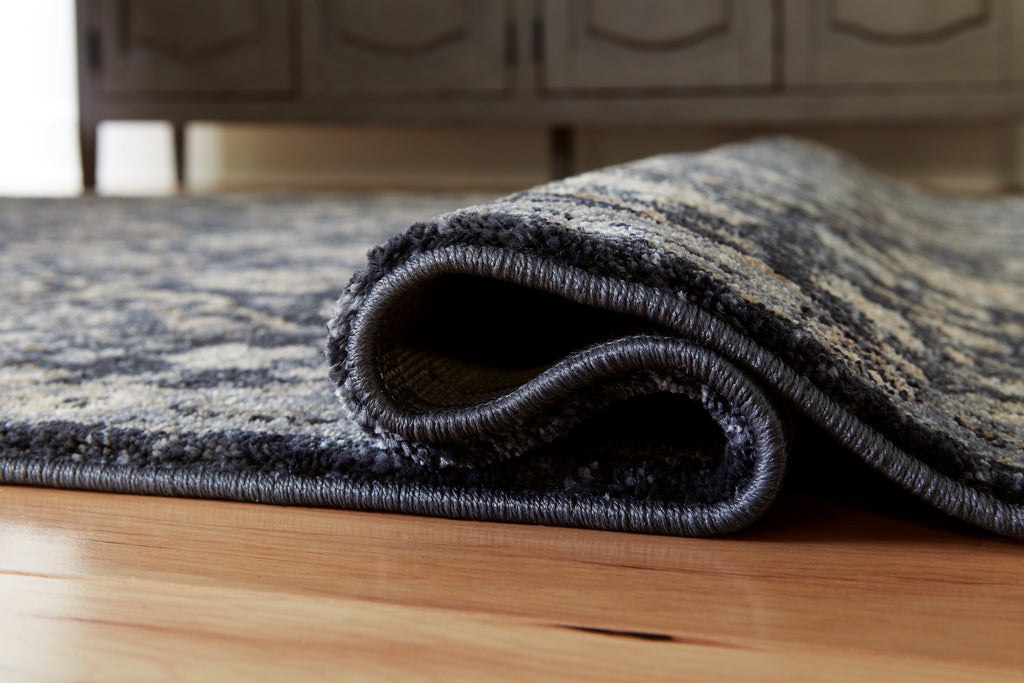 Hilcott Blue/Cream/Brown 7'10" x 10'6" Rug