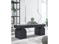 Holgrove Black Accent Bench