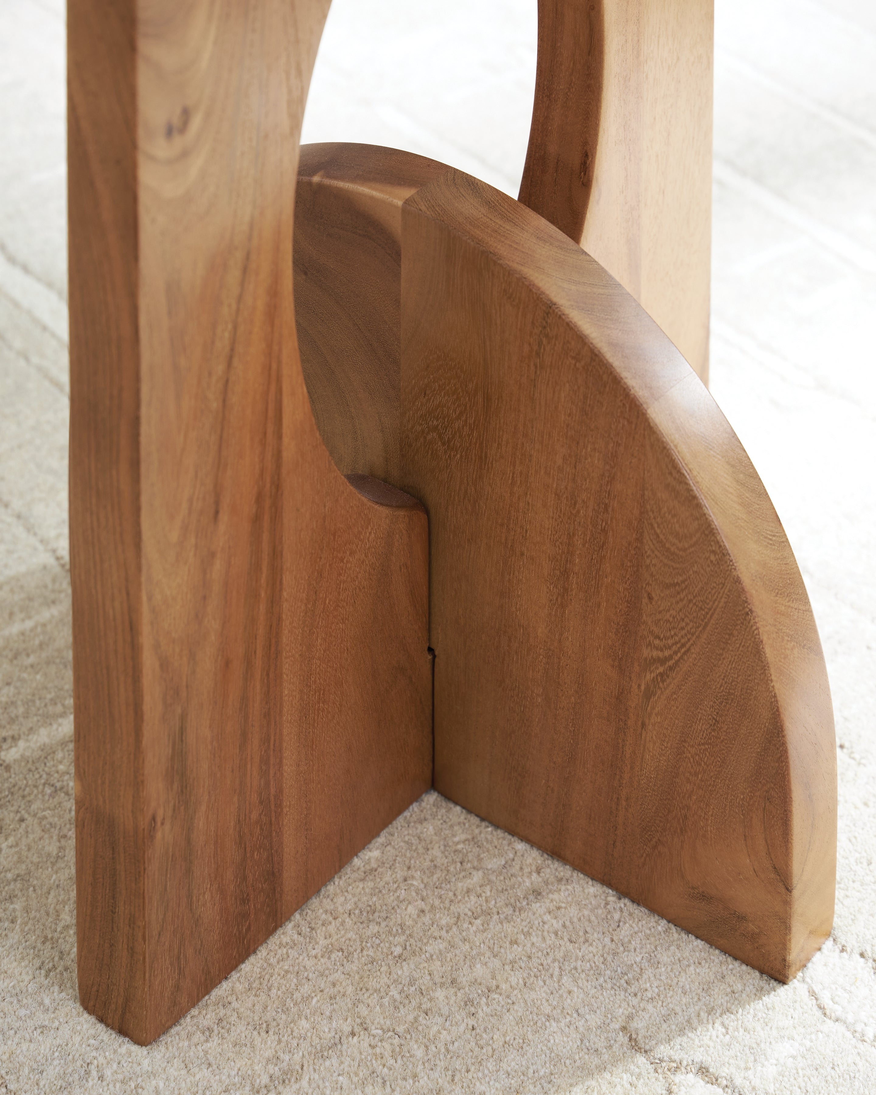 Hollbourne Brown Accent Table