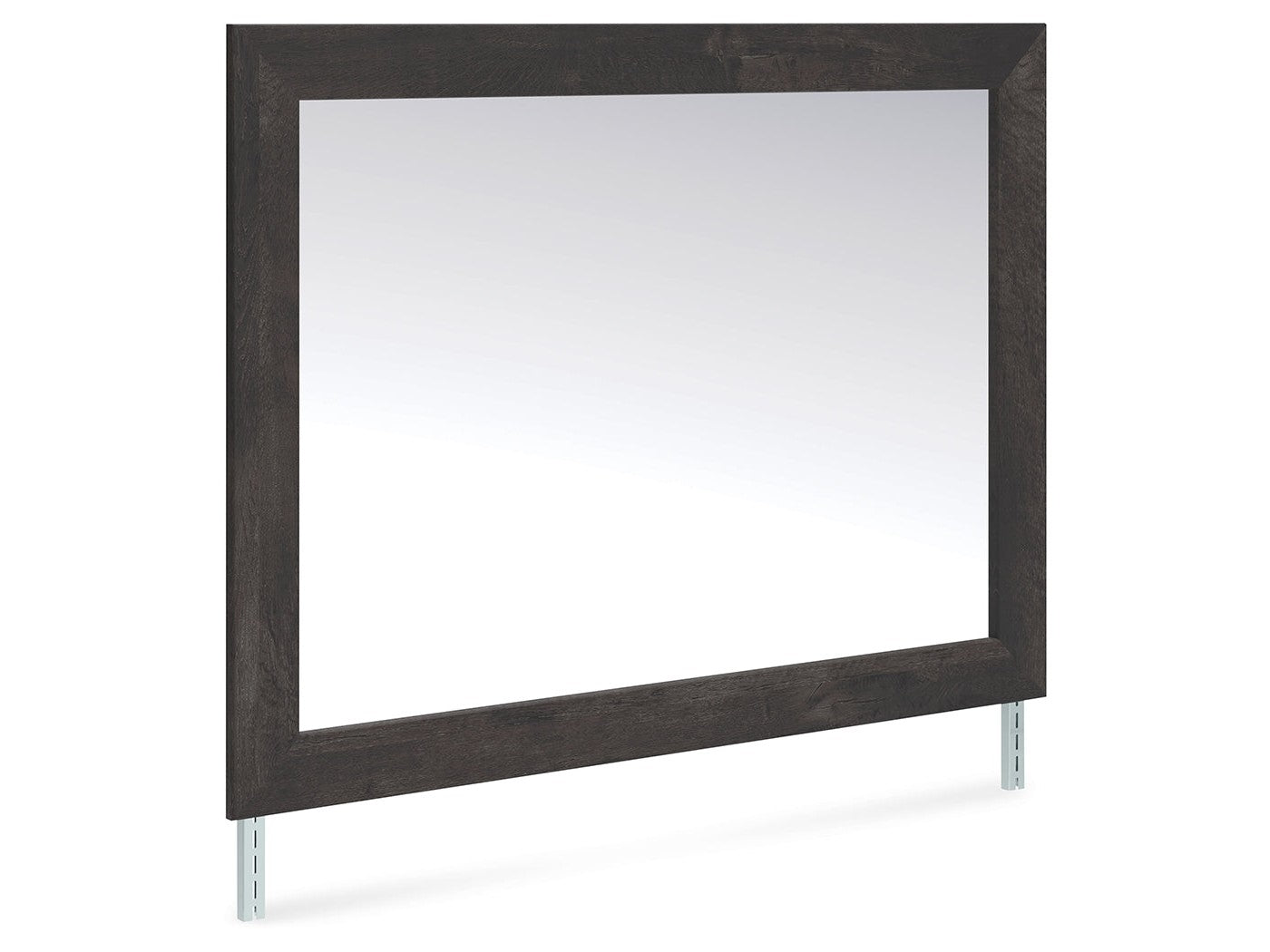 Hollivern Dark Gray Bedroom Mirror