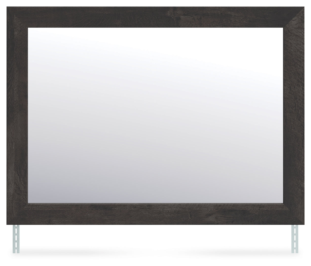 Hollivern Dark Gray Bedroom Mirror