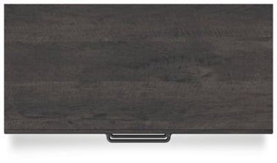 Hollivern Dark Gray Five Drawer Chest