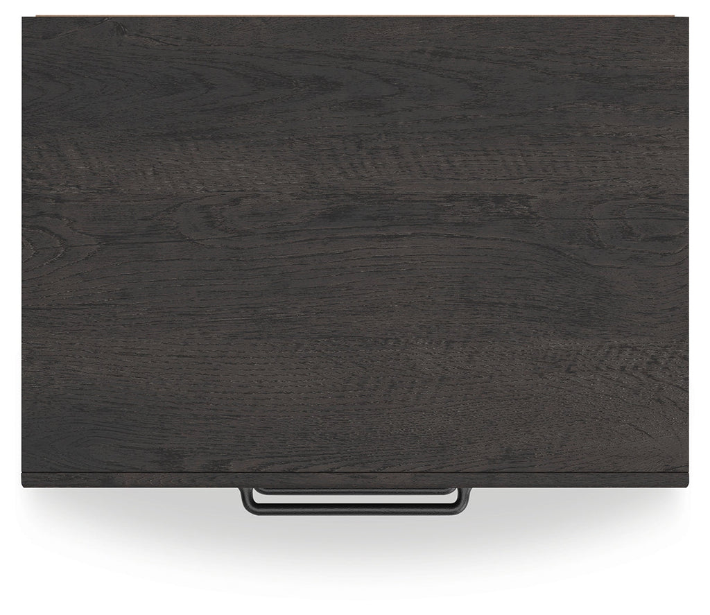 Hollivern Queen Panel Bedroom Set, Dark Gray