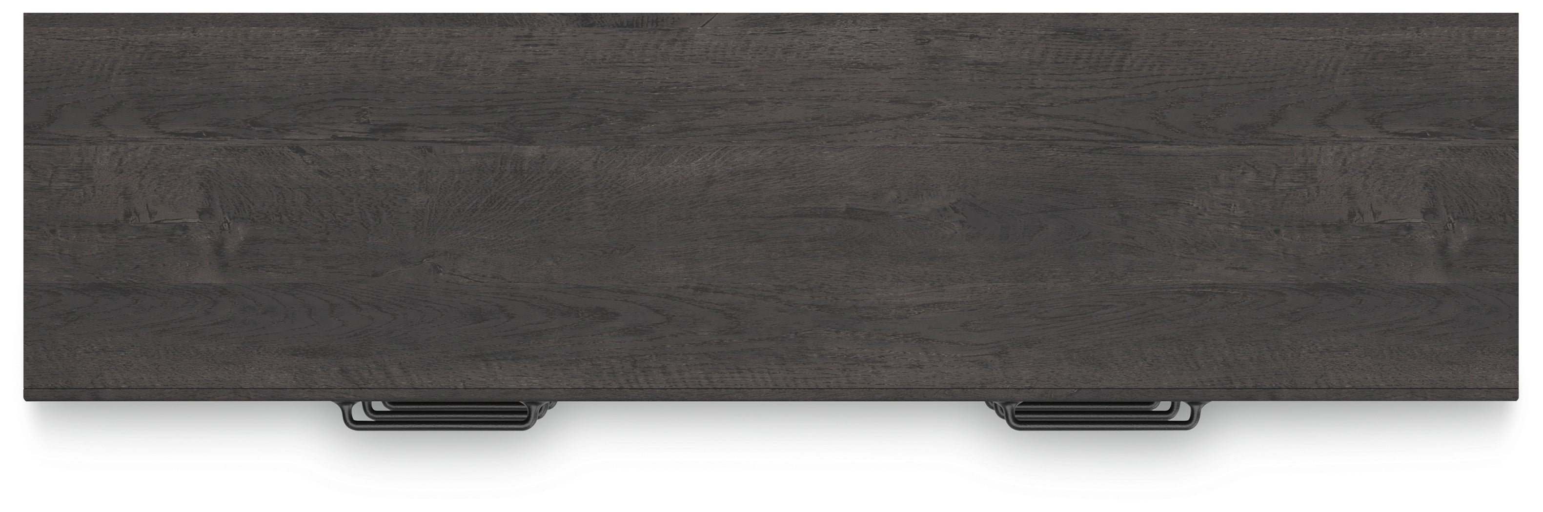 Hollivern Dark Gray Six Drawer Dresser