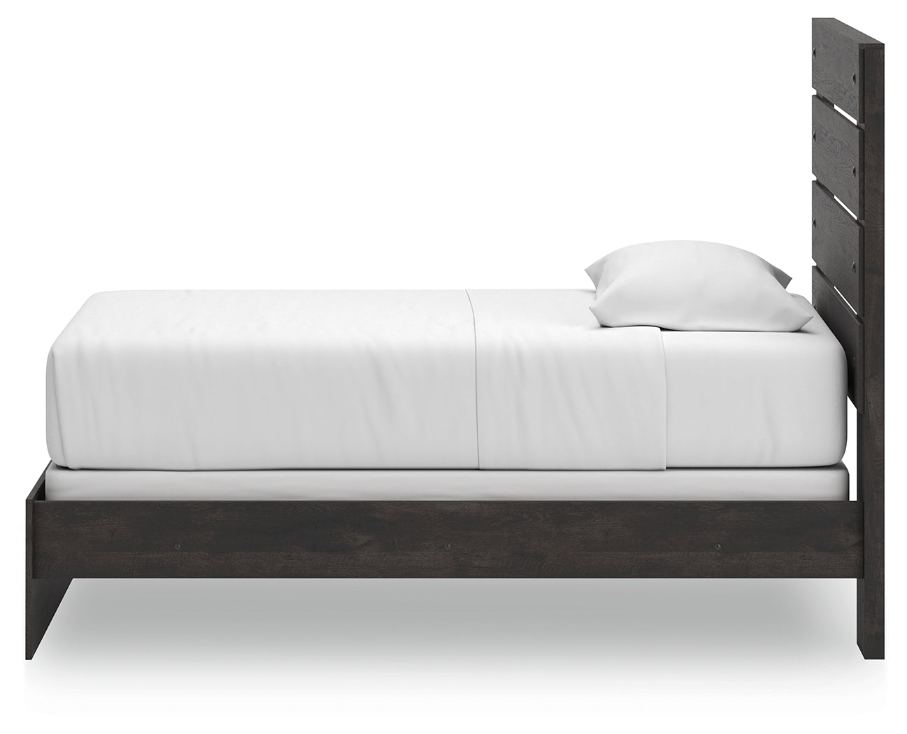 Hollivern Dark Gray Twin Panel Youth Bed