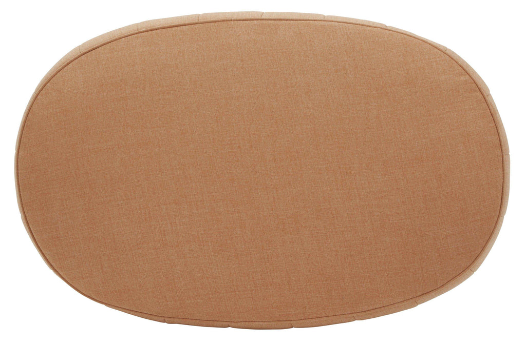 Hollyann Gray Oversized Accent Ottoman