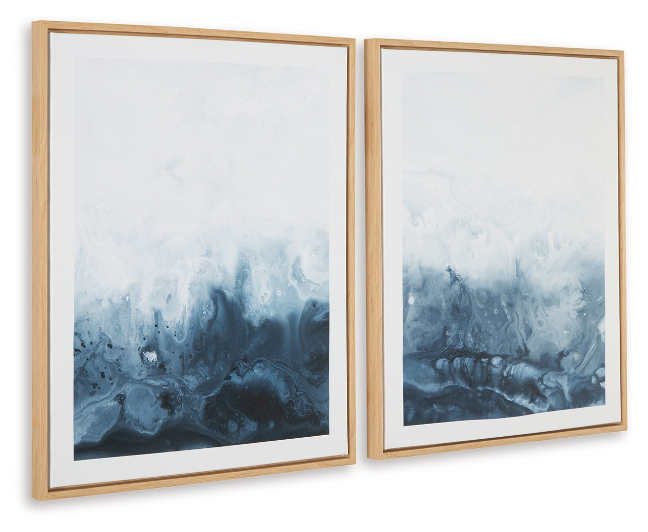 Holport Blue/White Wall Art (Set of 2)