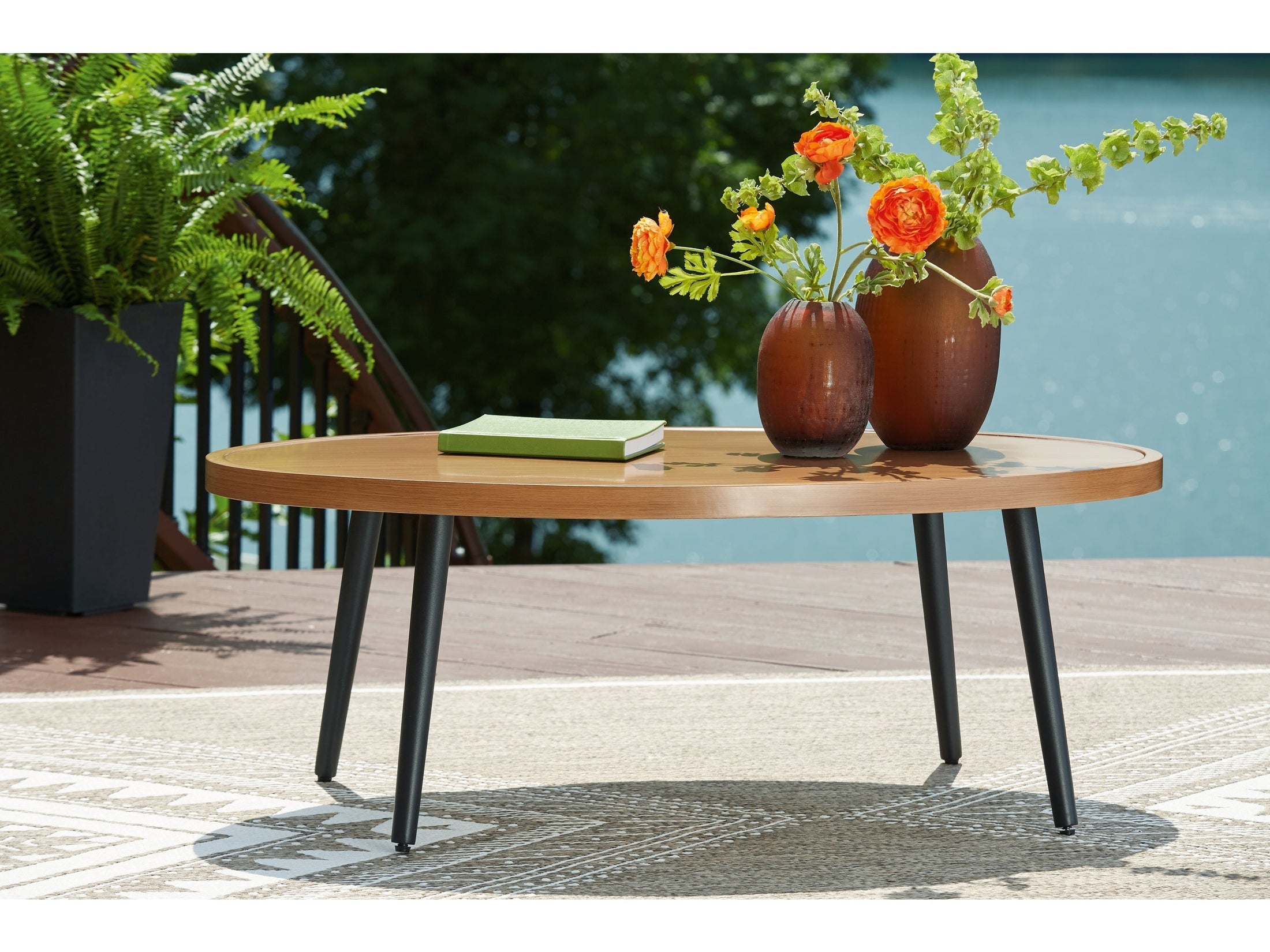 Horizon Hall Two-tone Brown Cocktail Table