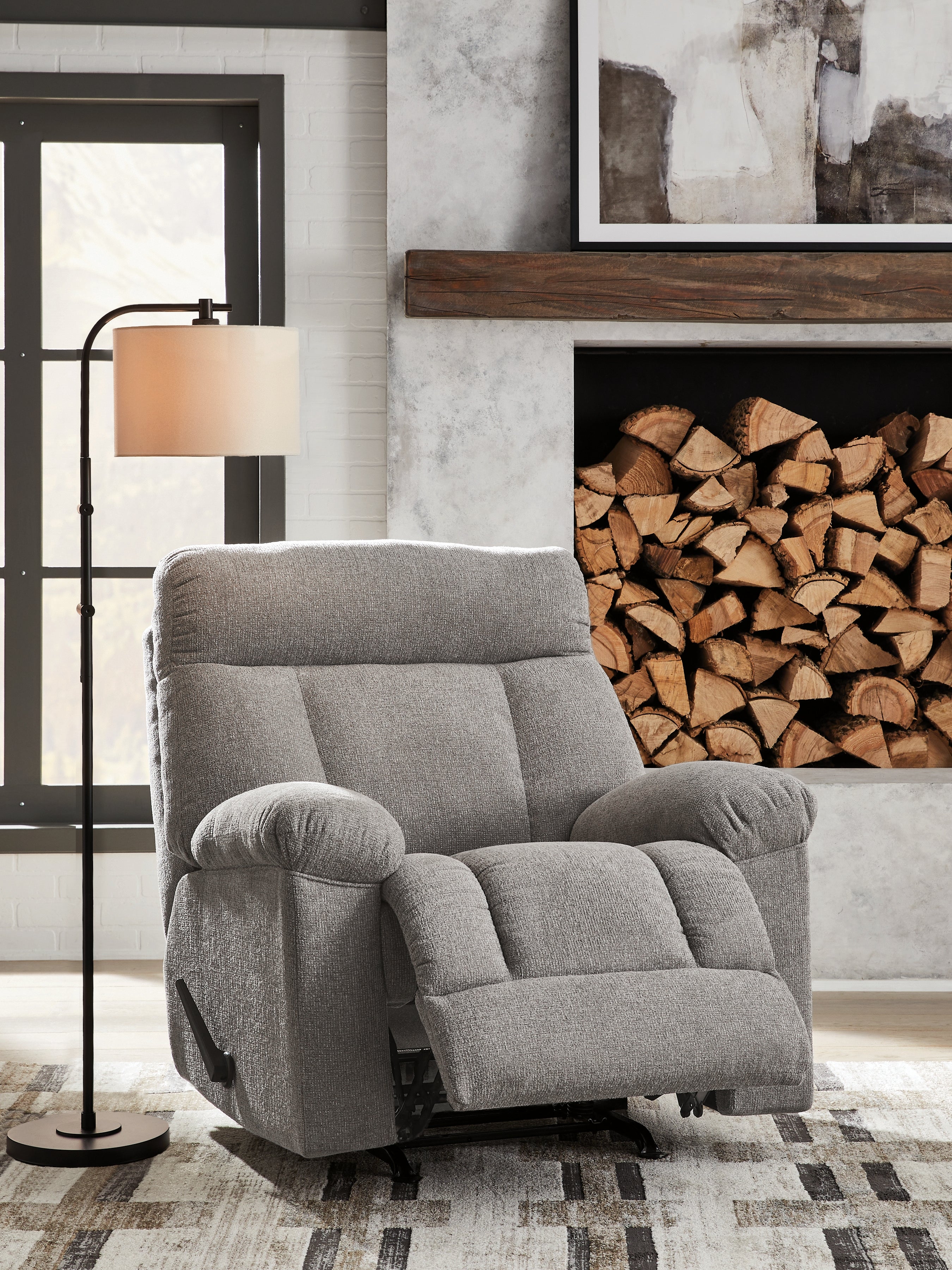 Hoyne Park Smoke Recliner