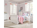 Anarasia White Twin Sleigh Youth Bed