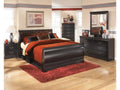 Huey Vineyard Full Sleigh Bedroom Set, Black