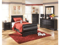 Huey Vineyard Twin Sleight Bedroom Set with Dresser