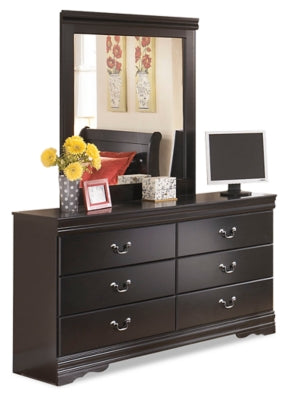 Huey Vineyard Full Sleigh Bedroom Set, Black