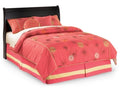 Huey Vineyard Black Full Sleigh Headboard, Chest and Nightstand