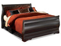 Huey Vineyard Queen Sleigh Bedroom Set, Black
