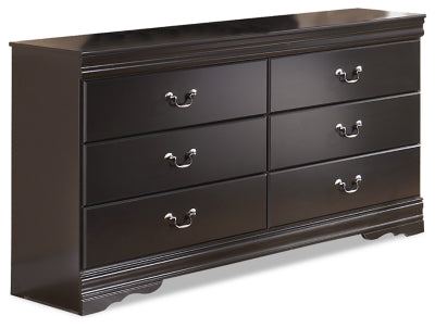 Huey Vineyard Queen Sleigh Bedroom Set, Black