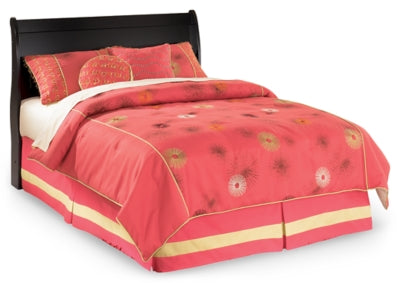 Huey Vineyard Full Sleigh Headboard, Dresser and Mirror