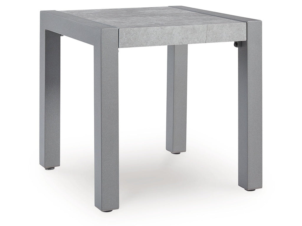 Hurley Park Gray Outdoor End Table